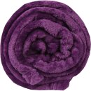 Kuscheldecke "Celina" Mikrofaser flauschig weich Violett 220x240 cm