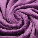 Kuscheldecke "Celina" Mikrofaser flauschig weich Violett 220x240 cm