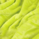Kuscheldecke "Celina" Mikrofaser Grün 70x100 cm