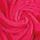 Kuscheldecke "Celina" Mikrofaser Pink 60x80 cm
