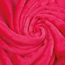Kuscheldecke "Celina" Mikrofaser Pink 150x200 cm