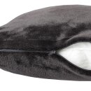 Kissenbezug "Celina" Cashmere Touch Schwarz 40x40cm