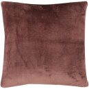 Kissenbezug "Celina" Cashmere Touch Braun 40x40cm