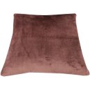 Kissenbezug "Celina" Cashmere Touch Braun 40x40cm