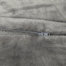 Kissenbezug "Celina" Cashmere Touch Anthrazit 40x40cm