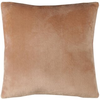Kissenbezug "Celina" Cashmere Touch Nougat 45x45cm