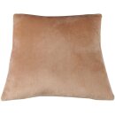 Kissenbezug "Celina" Cashmere Touch Nougat 45x45cm