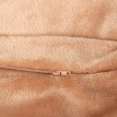 Kissenbezug "Celina" Cashmere Touch Nougat 45x45cm