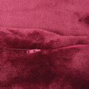 Kissenbezug "Celina" Cashmere Touch Aubergine 50x50cm