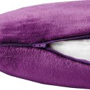 Kissenbezug "Celina" Cashmere Touch Violett 50x50cm