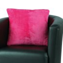 Kissenhülle Kuschel "Celina" - 50x50cm - Pink