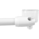 Selbstklebehaken für Vitragestangen Transparent 4 Stück