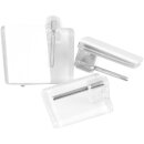 Selbstklebehaken für Vitragestangen Transparent 8 Stück