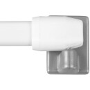 Selbstklebehaken f. Vitragestangen Chrom Matt 4 Stück