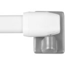 Selbstklebehaken für Vitragestangen Chrom Matt 4 Stück