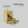Ersatzträger Set für Cafehausstangen Gold-3,5cm (4er Pack)