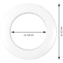 Gardinenösen Rundösen Weiß 10 Stück