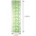 Schiebegardine Elena 3er Set Print (175) ohne Zubehör Dunkelgrün Tropical