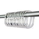 Duschvorhang Ring Transparent (24er Pack)