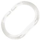 Duschvorhang Ring Transparent (24er Pack)