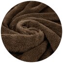 Kuscheldecke mit Ärmeln 130x180cm  Braun