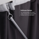 Gardinenstab mit Schleuderfunktion für Gardinen & Vorhänge Transparent