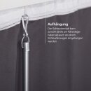 Gardinenstab mit Schleuderfunktion für Gardinen & Vorhänge Transparent