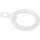 Ringe mit Haken weiß Ø40mm, für Gardinenstangen bis 28mm (20er Set)