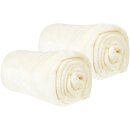 Kuscheldecke "Celina" 2er Pack Champagner 60x80cm