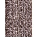 Flauschvorhang 90x200 Meliert beige - braun