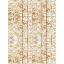 Flauschvorhang 90x220 Meliert beige - weiß
