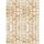 Flauschvorhang 90x220 Meliert beige - weiß