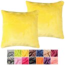 Kissenhülle Kuschel "Celina" im 2er Pack -...