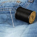 Jeansfaden Nähgarn Denim 210D/2 100m Schwarz 1er Pack