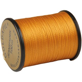 Jeansfaden Nähgarn Denim 210D/2 100m Gold 2er Pack