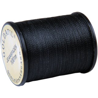 Jeansfaden Nähgarn Denim 210D/2 100m Schwarz 4er Pack