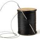 Jeansfaden Nähgarn Denim 210D/2 100m Schwarz 4er Pack