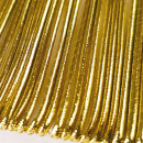 Rundgummi 300cm - Ø1,6mm, Hutgummi Gummikordel in Gold