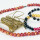 Rundgummi 10 x 300cm - Ø1,6mm, Hutgummi Gummikordel in Gold