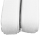 Klettverschlussband, Klettband selbstklebend, "3 m" in Weiß
