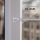 Ersatzträger Set für Cafehausstangen Weiß-2,5cm+3,5cm (8er Pack)