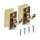Ersatzträger Set für Cafehausstangen Gold-2,5cm+3,5cm (8er Pack)