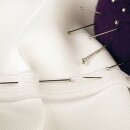 Gummiband - Qualitätsgummilitze 200cm x 13mm zum Nähen als 5er Pack in - Weiß