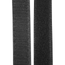 Klettverschlussband, Klettband nähbar - 3m in Schwarz