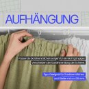 Gardinenschiene Kunststoff flach Weiß 120cm 1-läufig