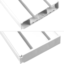 Seitendeckel 2-Lauf für Vorhangschiene, 2er Pack
