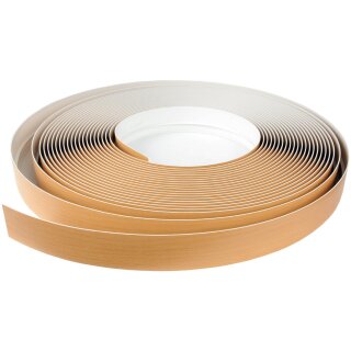 Blende für Gardinenschiene Kunststoff Buche 4 m