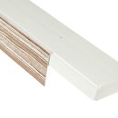 Blende (5 EUR/ 1m) für Vorhangschiene in "Teak" - Länge: 1m