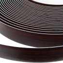 Blende für Gardinenschiene Kunststoff Mahagoni 5 m
