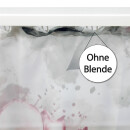 Blende für Gardinenschiene Kunststoff Grau 2 m